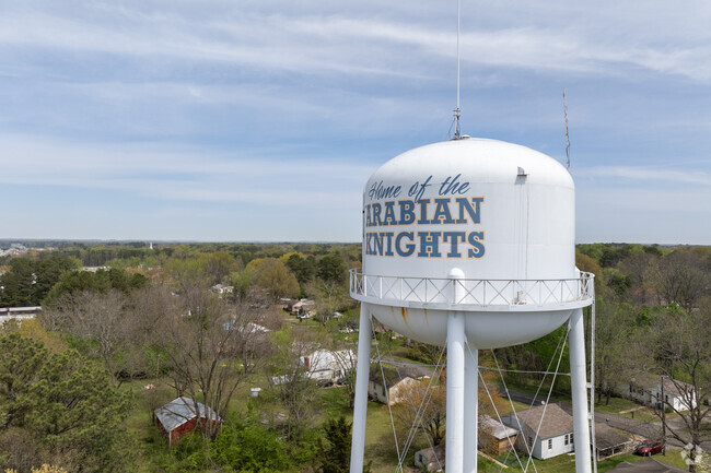 Residents of Arab, Alabama are proud of their high school's Arabian Knights.