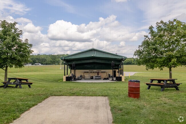 Summer concert series are hosted at Trenton Community Park's amphitheater.