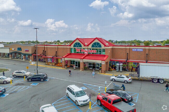 Grocery shopping near Old Romney can be found at Pay Less, located in the neighborhood.
