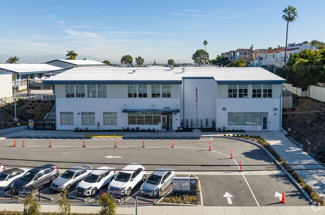 Entrance to Hermosa View Elementary School in Hermosa Beach, CA.