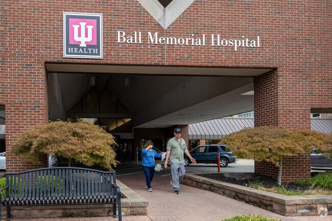 Ball Memorial Hospital is a short drive from Lantern-Pearwood-Keller.