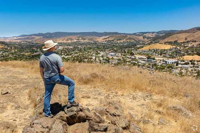 Take the short hike up Vulture Peak to get a spectacular view of Meadow Park and SLO.
