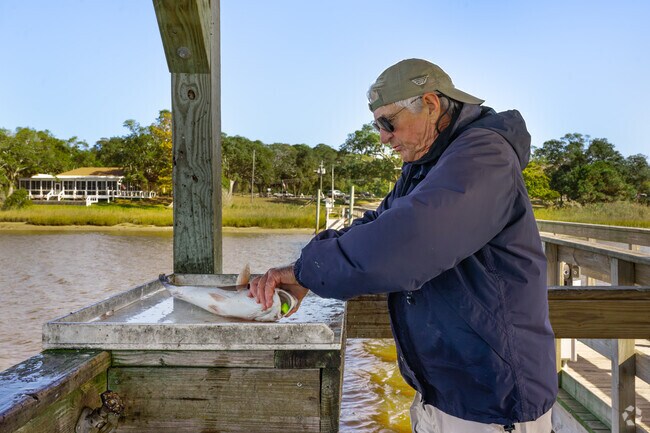 Fresh, locally caught seafood is the Kure Beach specialty.
