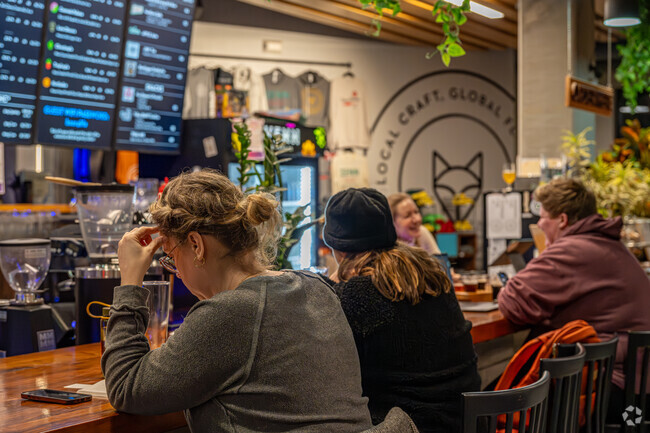 Patron's at Ericsson's Venn Brewing Co. take advantage of the variety of tap beers available.