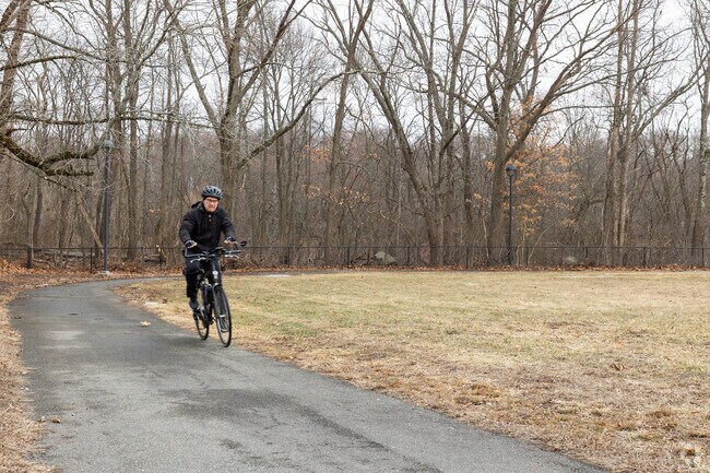 The Neponset River offers amazing trails for cyclists.