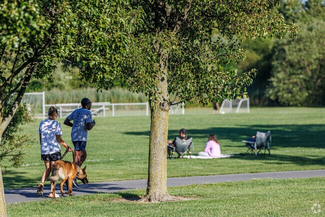 Old Love Point Park includes walking trails for exercise and relaxation in Stevensville.