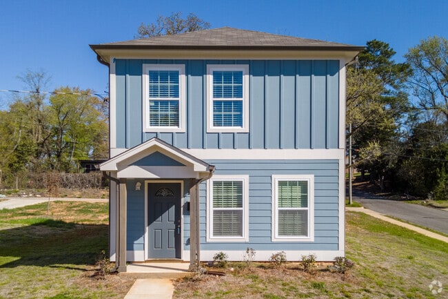 A national style home in the neighborhood.