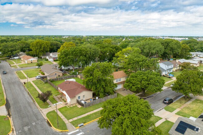 Trees provide plenty of privacy for Southwest Wichita homes.