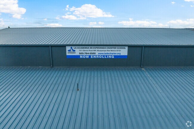 La Academia De Esperanza sign in Ladera Heights.