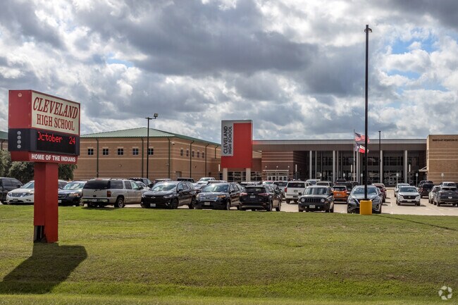 Cleveland High School is located in Liberty County, Texas.