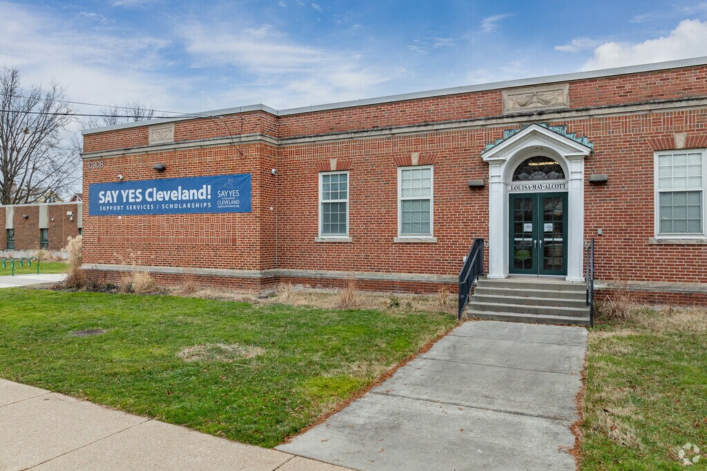 Children can easily walk or bike to Louisa May Alcott Elementary.