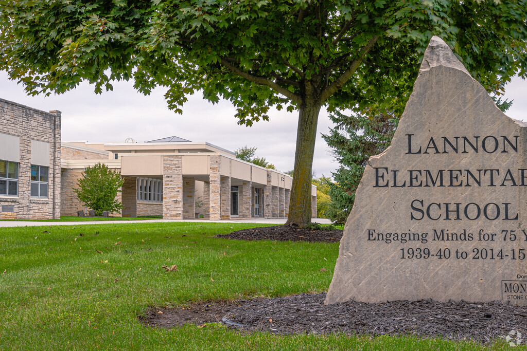 Lannon Elementary School provides education to the little residents in 
Menomonee Falls.