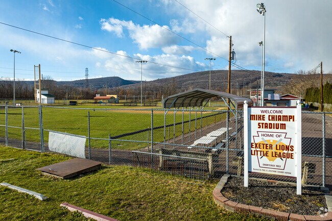 Mike Chiampi Stadium - Exeter Lions Little League is a park with two ball fields in Exeter, PA.