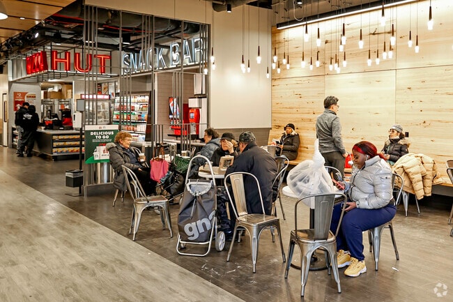 Having lunch with friends in the Marble Hill community on a beautiful day.