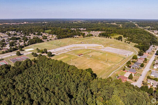 North Park in Gilmore is one of Jackson's largest green spaces.
