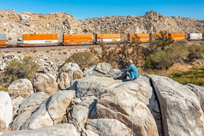 The 52-acre Rockview Nature Park, set north of Victorville along National Trails Highway.