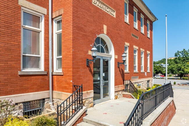 Enter the doors of Baker Elementary School and start your educational journey.