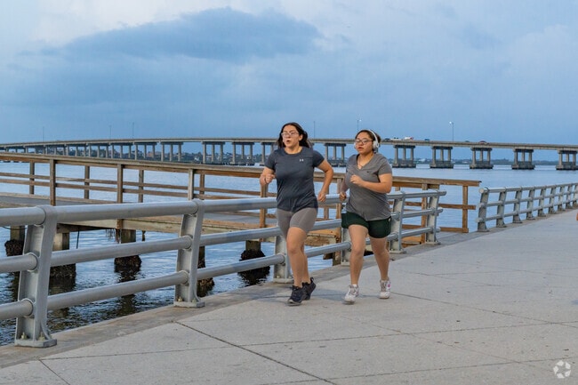 Bradenton Riverwalk is located on the north end of town, great for residents to catch a jog with a view.
