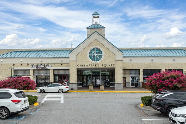 The Chesapeake Square provides residents in the Western Branch neighborhood with shopping stores.