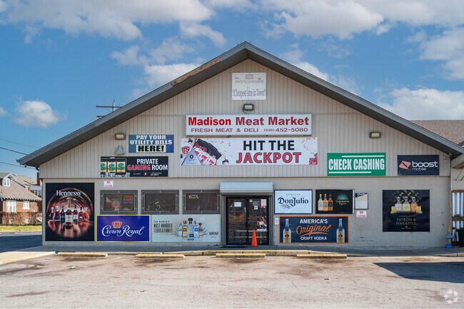 The Madison Meat market is a nice grocery store located in Madison, IL.