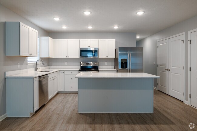 3BR, 2BA - 1,165SF Kitchen