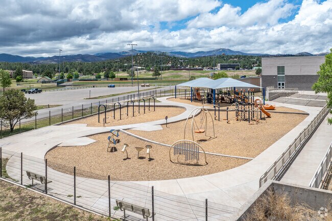 Your kids will never want to leave the playground at Sierra Vista Primary School.