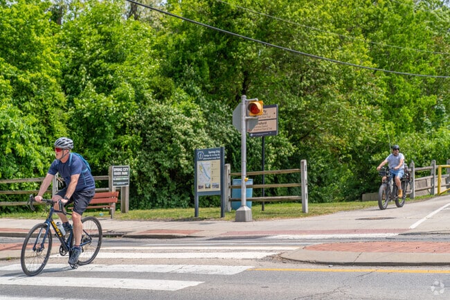 Bikes are a great way to explore Spring City thanks to the Schuylkill River Trail.