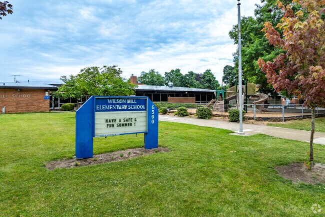 Children from Deer Creek can attend Wilson Hill Elementary, which has an A-minus from Niche.