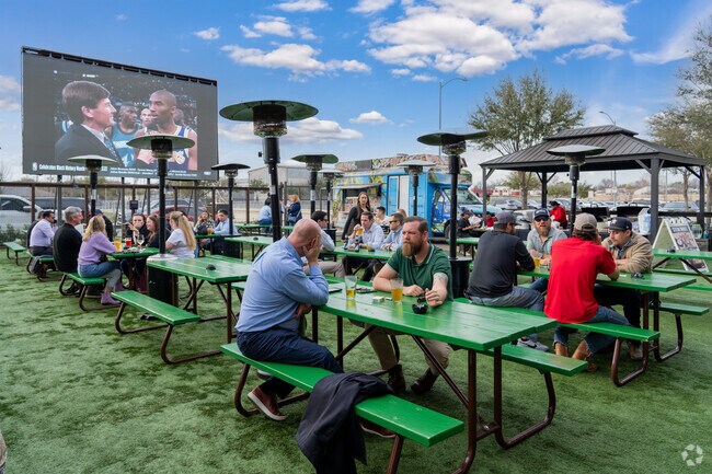 Spring Branch West locals unwind at Kirby Ice house.