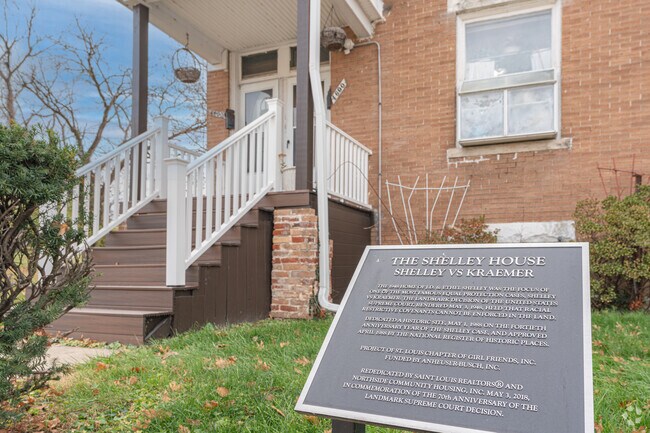 The home where J.D. Shelley lived in the 1940s sits just outside of Hyde Park.