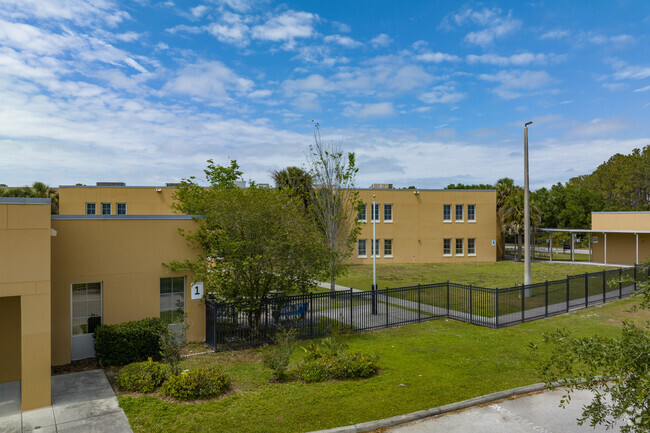 Playing fields allow students to play sports at the Davis Elementary in Town 'n' Country, FL.