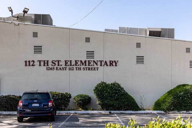 One Hundred Twelfth Street Elementary has a strong arts program.