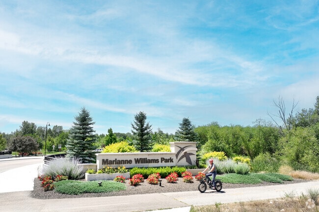 Residents of Barber Valley love riding and walking the Greenbelt which runs throughout Boise.