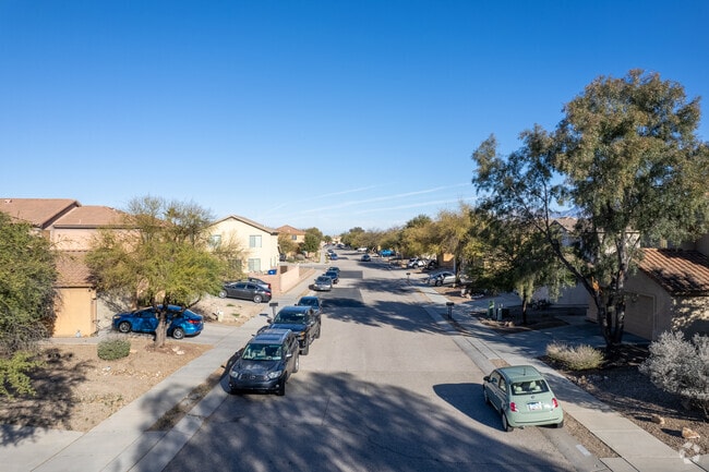 Residents of Coyote Corridor can enjoy sidewalks for an afternoon stroll or walking their dogs.