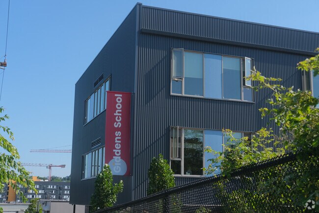 Giddens School building in Atlantic.