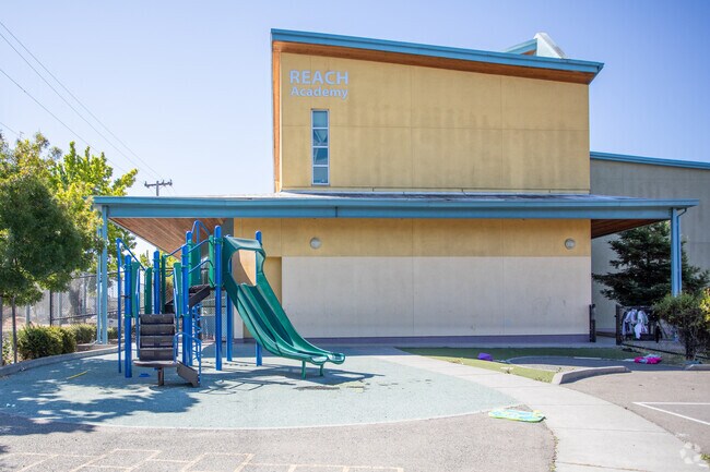 There are about 400 kids at Reach Academy in Oakland.