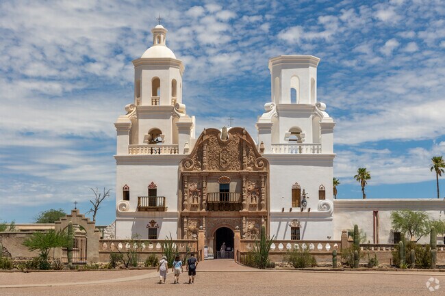 San Xavier Mission near Midvale Park is AZ's oldest European structure dating back to 1797.