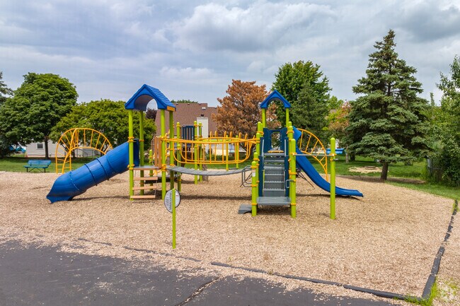 Hunter Elementary School's main playground court in the city of Trenton.
