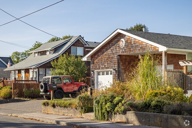 Craftsman houses and bungalows are popular choices in Stanley Acres.