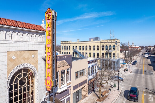 Sheboygan's N 8th Street is lined with local businesses and restaurants for residents.