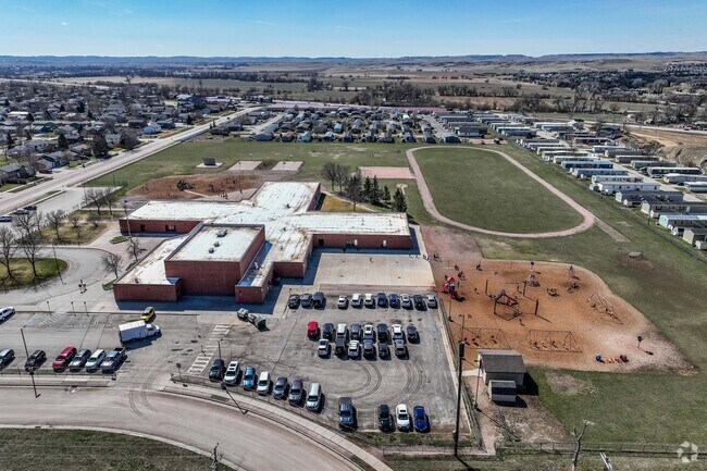 Rapid Valley Elementary School offers a large campus for students in Rapid Valley.