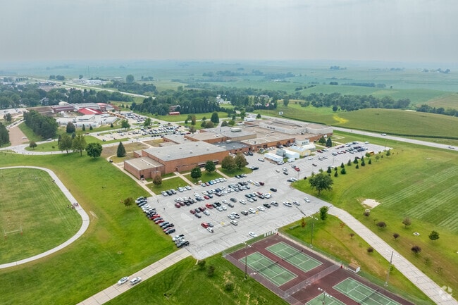 Harlan students love attending Harlan High School.