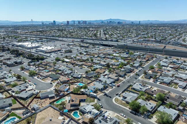 Pittman is located less than 10 miles from The Strip and Downtown Las Vegas.