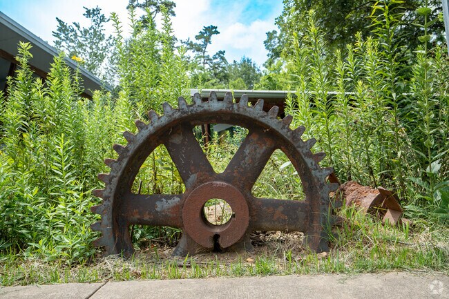 The artwork in Ruffner Mountain is something that Roebuck Springs residents enjoy.