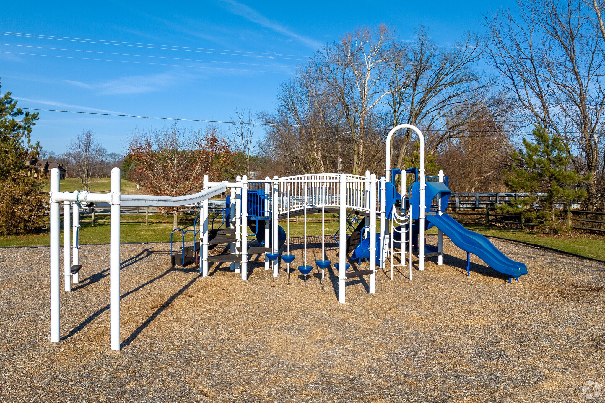 Zeller Soccer Park in Violet features a playground for children.