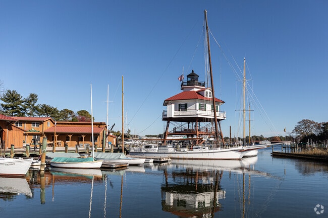 The Drum Point Lighthouse in Solomons is one of three remaining on the Chesapeake.