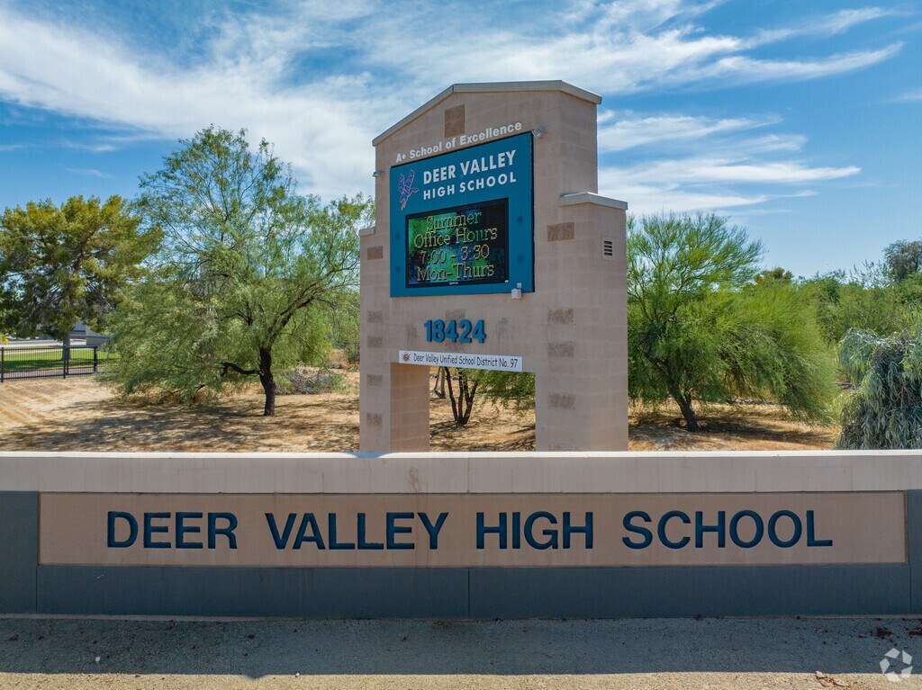 Deer Valley High School cultivates a supportive learning atmosphere.