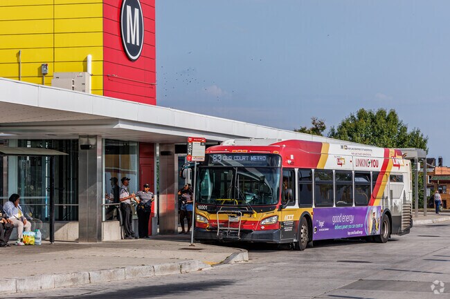 Franklintown Road residents can access the bus and train lines at Mondawmin Mall.
