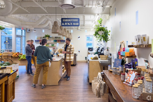 La Bodega downtown stocks organic groceries and specialty wines in Downtown Anchorage.