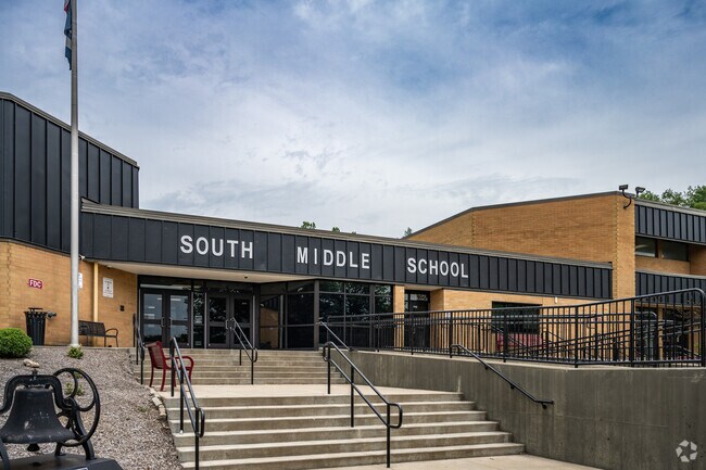 South Middle School has an overall rating of an A- on Niche.
